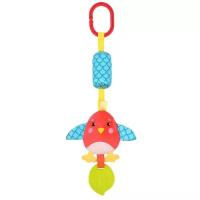 Подвесная игрушка Жирафики Птичка (939722) голубой/красный
