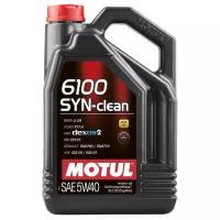 Моторное масло Motul 6100 Syn-clean 5w40 (5л) 111692 26308