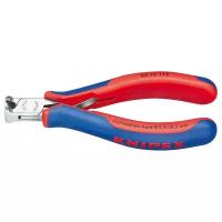 KNIPEX 64 12 115 - End-cutting pliers - Steel - Blue/Red - 11.5 cm - 91 g