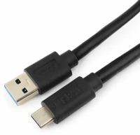 Кабель Cablexpert USB - USB Type-C (CCP-USB3-AMCM-6), 1.8 м, черный