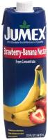 Jumex 1000 мл. Клубнично-банановый нектар (Jumex Nectar Strawberry-Banana)