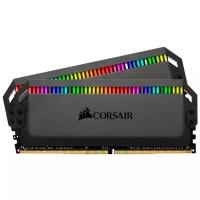 Оперативная память Corsair DDR4 16Gb (2x8Gb) 3600MHz pc-28800 RGB black (CMT16GX4M2C3600C18)