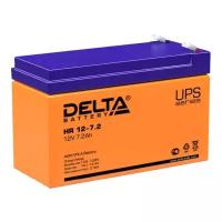 Аккумулятор для детского электромобиля Delta HR 12-7,2 12V AGM (7,2 Ач)