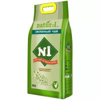 Комкующийся наполнитель N1 Naturel Зеленый чай, 17.5 л