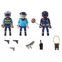 Набор с элементами конструктора Playmobil City action 70669 Фигурки полицейских, 18 дет