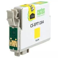 Картридж Cactus T1284 (CS-EPT1284) желтый для Epson