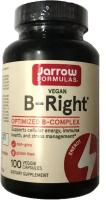 Jarrow Formulas, B-Right, 100 вегетарианских капсул