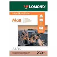 Бумага Lomond A3 Photo Paper 0102156 230 г/м², 50 л, белый