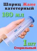 Шприц Жане МИМ Жанэ 150 мл с наконечником под катетер, 1 шт