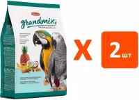 PADOVAN GRANDMIX PAPPAGALLI корм для крупных попугаев (2 кг х 2 шт)