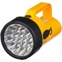 Фонарь LED29314 ( желтый, 19 LED, 4В 2,3А-ч, пластик, аккум. 220В) Camelion