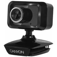 Веб-камера Canyon CNE-CWC1USB Enhanced 1.3,2.0 connector, viewing angle 40°, cable length 2.0m, Blac