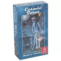 Гадальные карты AGM-Urania Таро Cosmic Tarot, 78 карт, синий/голубой, 250