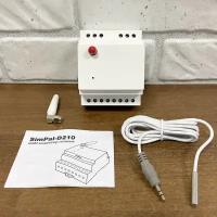 GSM реле SimPal-D210 v. H24 на DIN рейку и датчик температуры (управление электропитанием по смс, звонку и расписанию, нагрузка до 3500 Вт)