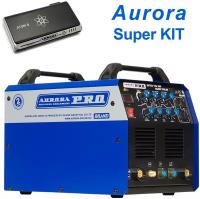 Сварочный инвертор Aurora INTER TIG 200 AC/DC Pulse, TIG, MMA + подарок Пусковое Устройство Aurora Atom 8