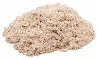 Кинетический песок Космический песок Набор с формочками и надувной песочницей, натуральный, 1 кг, картонная пачка