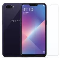 Защитное стекло (без рамки) Full Glue для Oppo A3S/A5/Vivo Y83, прозрачное