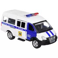 Микроавтобус ТЕХНОПАРК ГАЗель Дежурная часть (X600-H09035-R), 11.5 см, белый