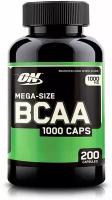 Аминокислоты и BCAA для спортсменов Optimum Nutrition BCAA 1000 Caps (200c)