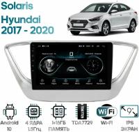 Штатная магнитола Wide Media Hyundai Solaris 2017 - 2020 / Android 9, 9 дюймов, WiFi, 1/32GB, 4 ядра