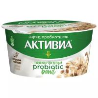 Активиа творожный десерт Probiotic Bowl отруби и злаки 3.5%, 135 г