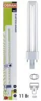 Люминесцентная лампа Ledvance-osram Osram DULUX S 11W/41-827 G23 (мягкий тёплый белый)