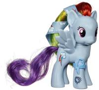 My little pony Пони Rainbow Dash с лентой из серии 'Волшебство меток' (Cutie Mark Magic)