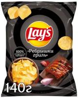 Чипсы Lays Ребрышки гриль 140г