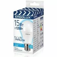 Светодиодная лампа Ergolux LED-A60-15W-E27-4K