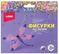 Набор для творчества LORI Фигурки из бисера Стрекоза