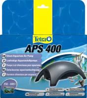 Компрессор Tetra APS 400 для аквариума 250 - 600 л (400 л/ч, 4.5 Вт, 2 канала, регулируемый), антрацит