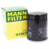 Масляный фильтр MANNFILTER W610/7