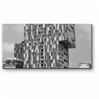 Модульная картина Красивый жилой комплекс Вилладжио50x25