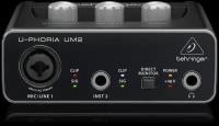 Внешняя звуковая карта BEHRINGER U-PHORIA UM2