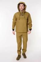 Противоэнцефалитный летний костюм для охоты и рыбалки от ONERUS. Ткань: Палатка. Цвет: Хаки. Размер: 56-58/182-188