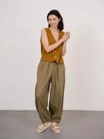 Льняные брюки женские Модный дом Виктории Тишиной, Эла 108-22