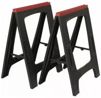 Складные столярные козлы Keter 23 sawhorse*2, черный