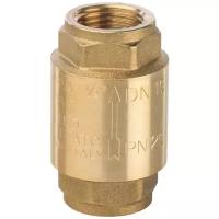 Обратный клапан пружинный STOUT SVC-0001-000015 муфтовый (ВР/ВР), латунь