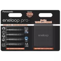 Аккумулятор Ni-Mh 2500 мА·ч Panasonic eneloop pro AA + кейс