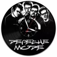 Часы из виниловой пластинки (c) VinylLab Depeche Mode