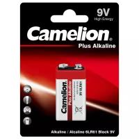 Батарейка Camelion Plus Alkaline 6LR61, в упаковке: 1 шт