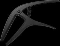 Ernie Ball 9600 Axis Capo Black, универсальный каподастр, пружинный, цвет чёрный