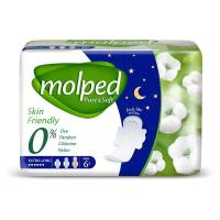 Гигиенические прокладки ночные Pure&Soft Night 6 шт/уп, Molped