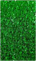 Искусственная трава, газон, покрытие, Витебские ковры, зеленая, 1*2.5 м