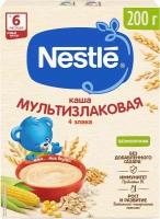 Детская каша мультизлаковая безмолочная Nestle с 6 месяцев