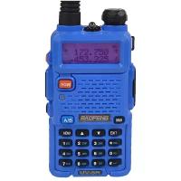 Рация (радиостанция) Baofeng UV-5R цветная синяя