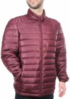 куртка демисезонная, карманы, грязеотталкивающая, ветрозащитная, водонепроницаемая, без капюшона, размер 46/48, бордовый