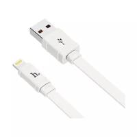 Кабель Hoco X5 Bamboo USB - Lightning, 1 м, 1 шт., белый