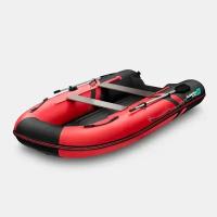 Надувная лодка GLADIATOR E350S красно-черный
