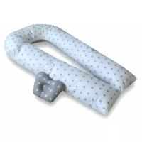 Подушка Мастерская снов для беременных U-350 материал наволочки бязь + подушечка для малыша